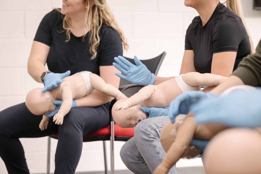 Face to face first aid training